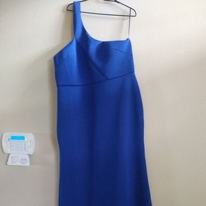 Fashion Nova Royal blue Mono sleeve dress  NWT